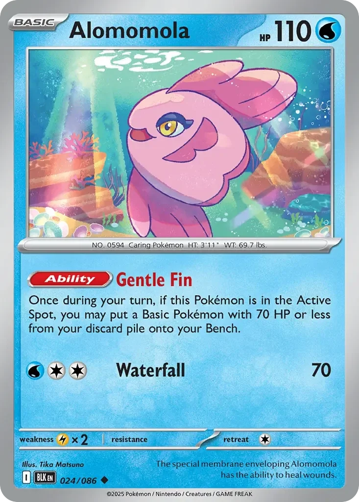 Alomomola 024/086 Black Bolt