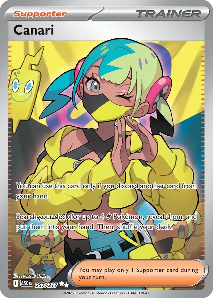 Canari 257/217 Ascended Heroes