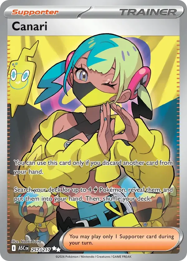 Canari 257/217 Ascended Heroes