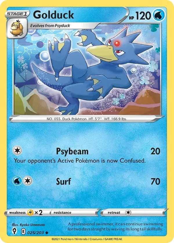 Golduck 025/203 Evolving Skies