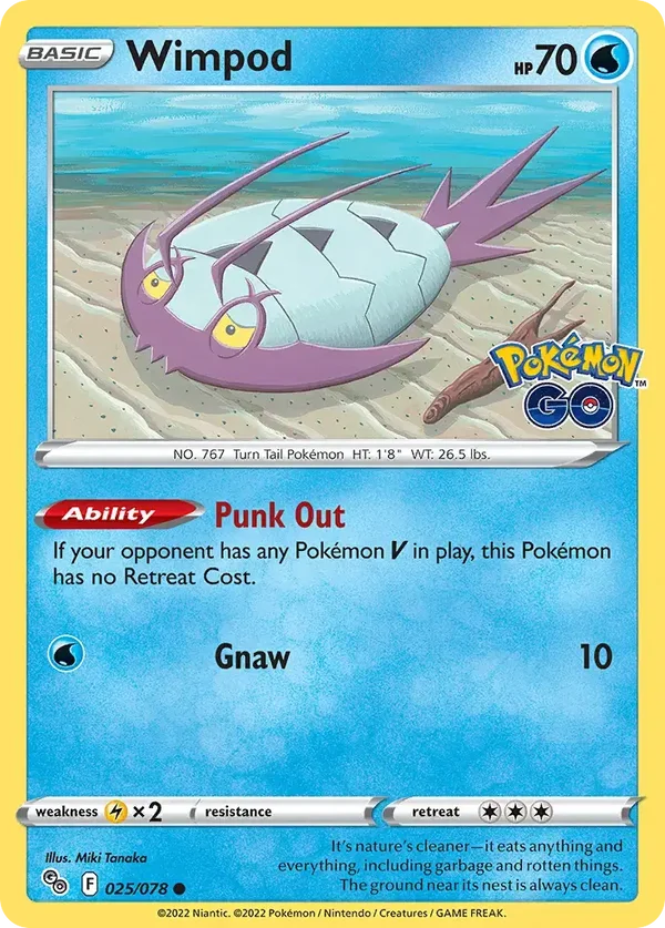 Wimpod 025/076 Pokemon GO