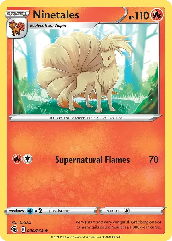 Ninetales 030/264 Fusion Strike