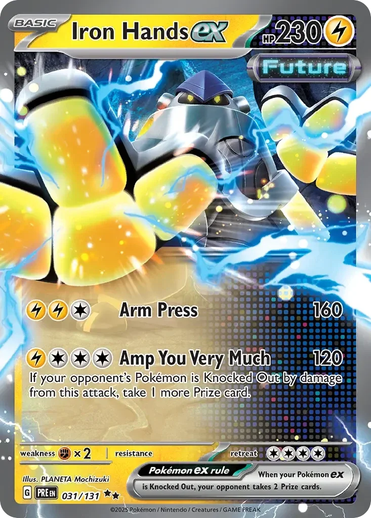Iron Hands EX 031/131 Prismatic Evolution