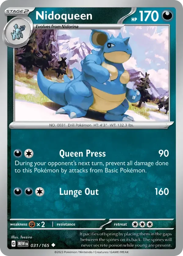 Nidoqueen 031/165  151