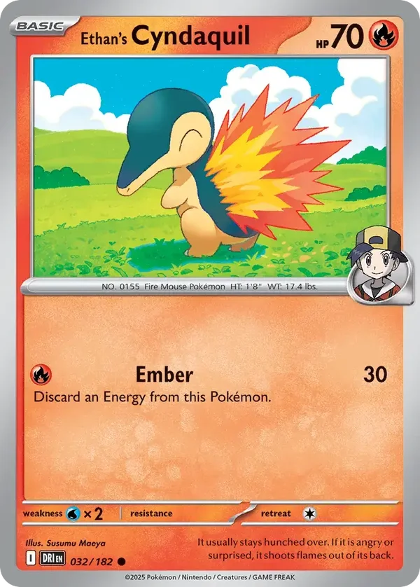 Cyndaquil 032/182 Destined Rivals