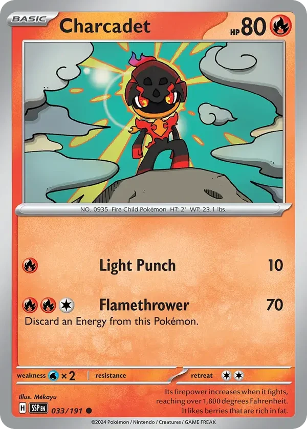 Charcadet 033/191 Surging Sparks