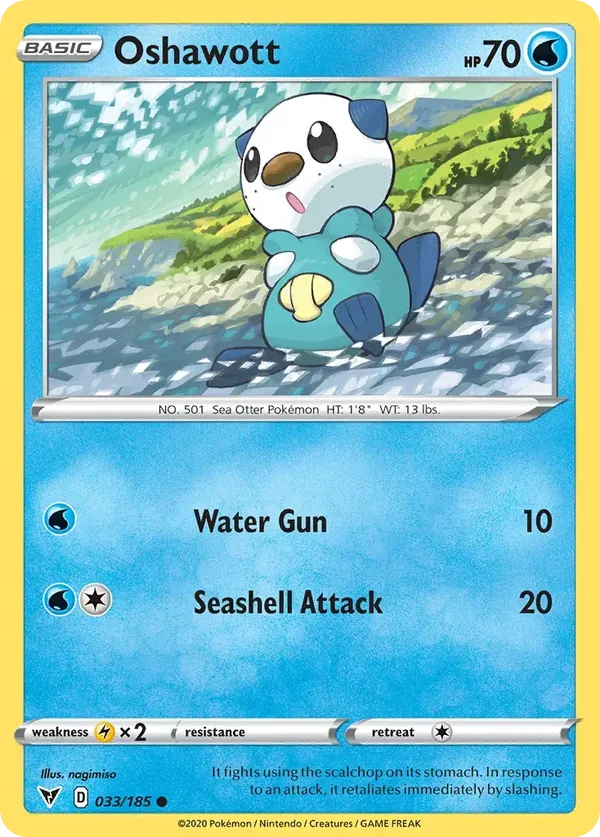 Oshawott 033/185 Vivid Voltage