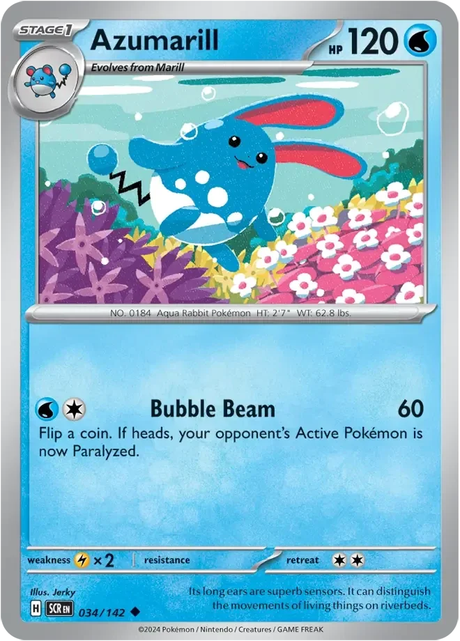 Azumarill 034/142 Stellar Crown