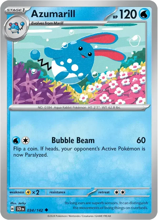 Azumarill 034/142 Stellar Crown
