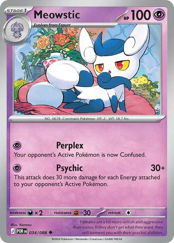 Meowstic 034/088 Perfect Order