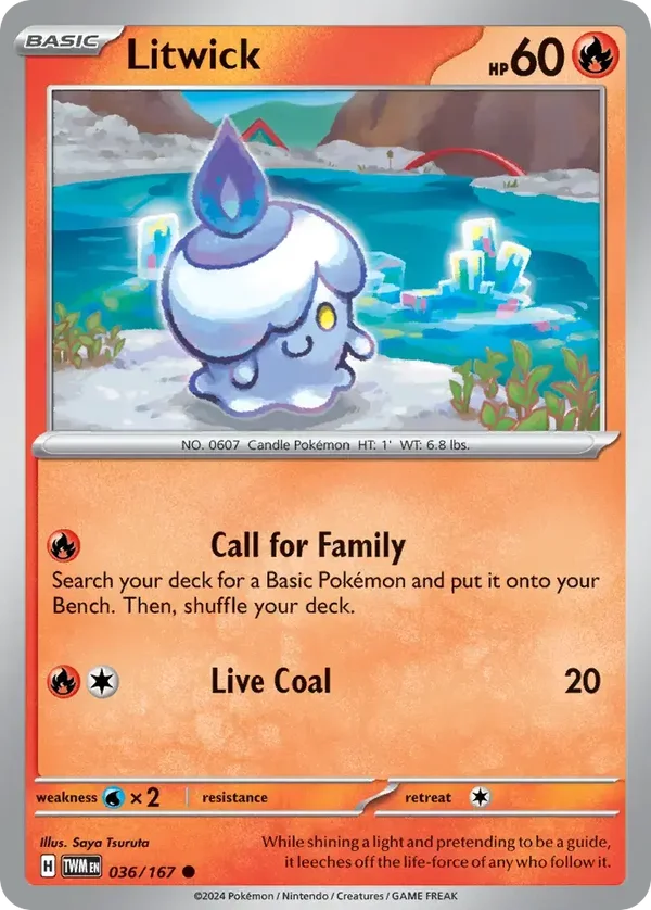 Litwick 036/167 Trick or Trade 2024