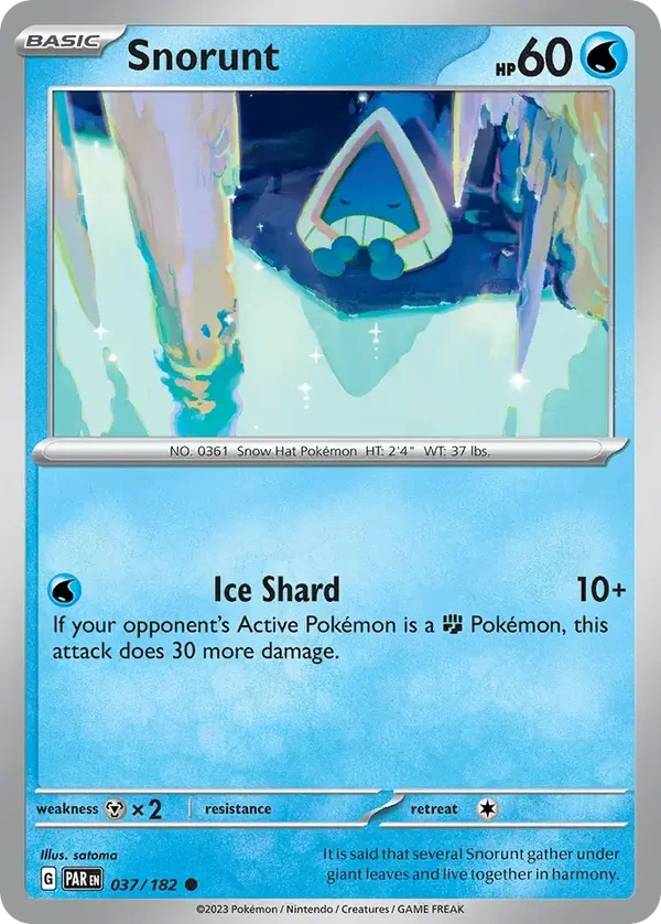Snorunt 037/182 Snowflake Stamp