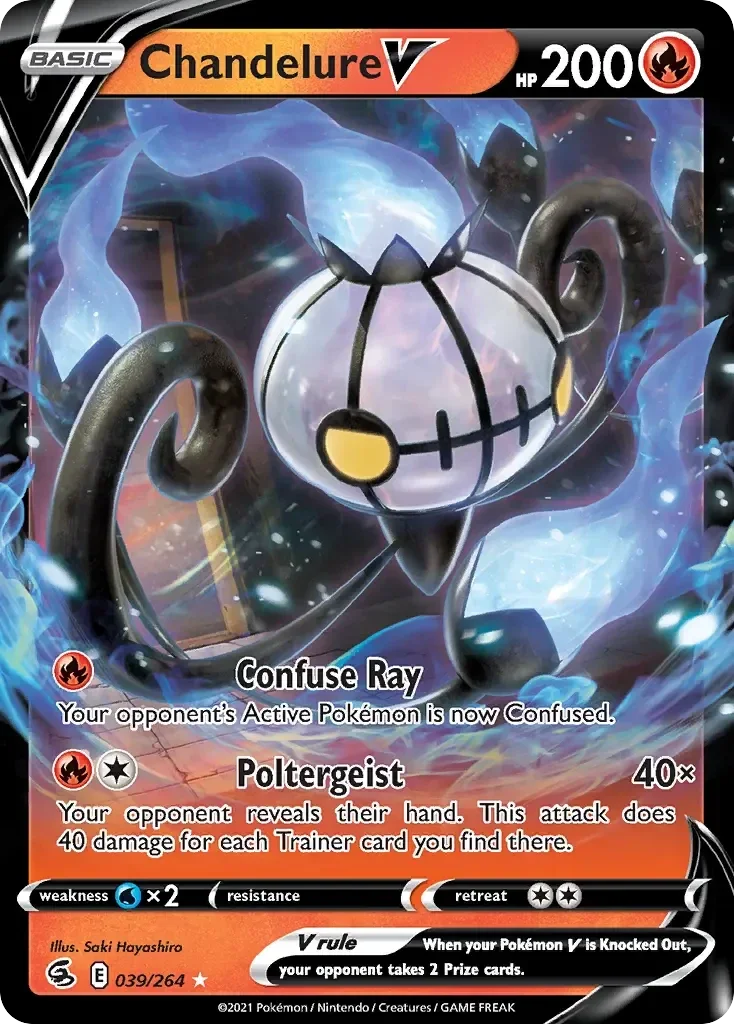 Chandelure V 039/264 Fusion Strike