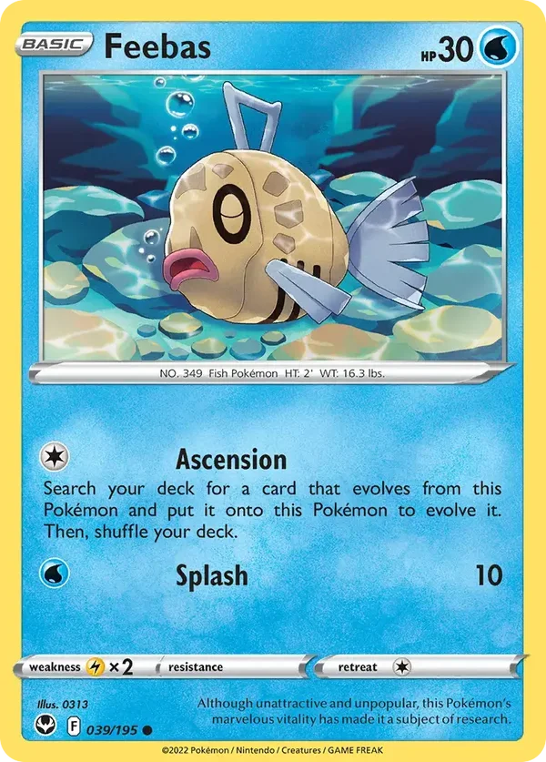 Feebas 039/195 Silver Tempest