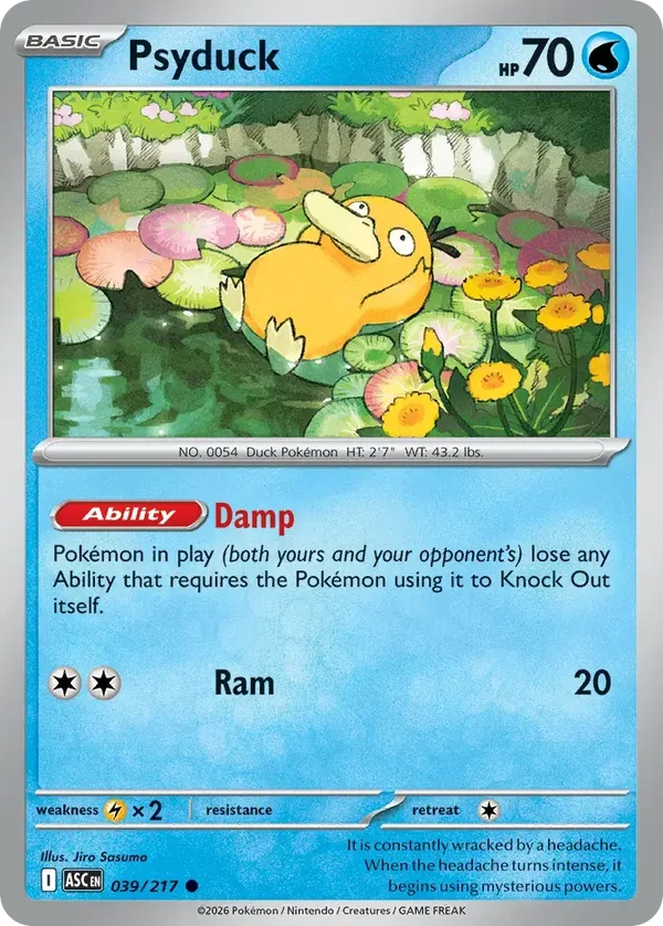 Psyduck 039/217 Ascended Heroes