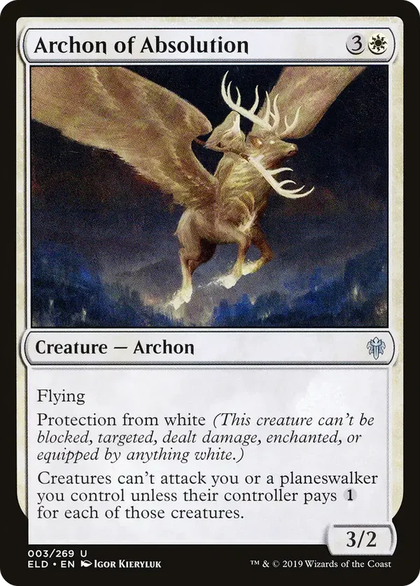 Archon of Absolution 003/269 Throne of Eldraine