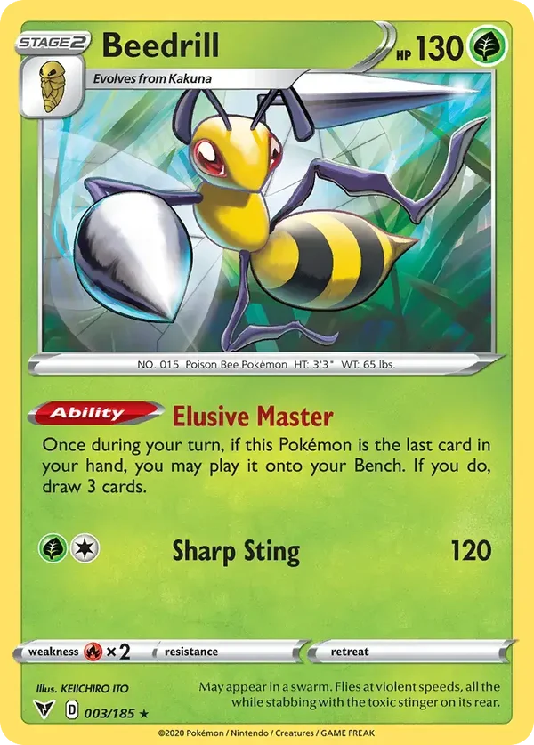 Beedrill 003/185 Vivid Voltage