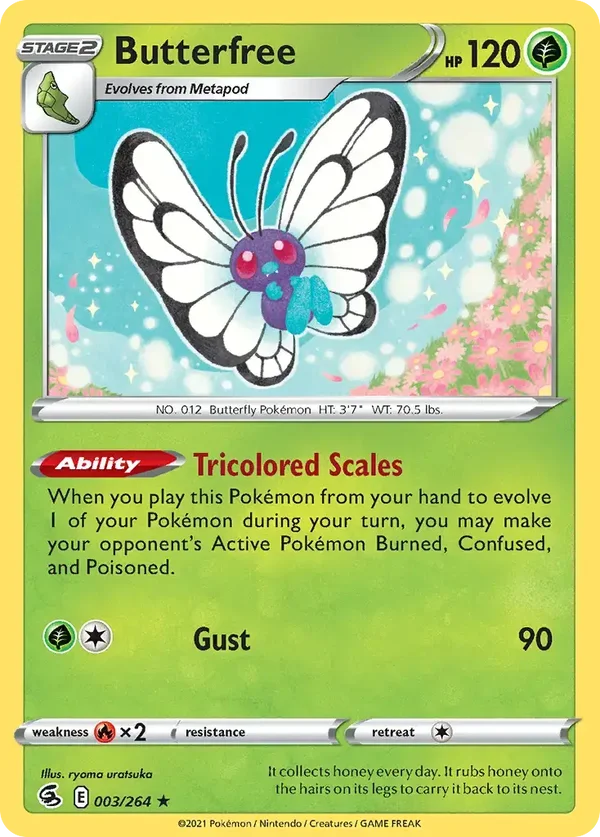 Butterfree 003/264 Fusion Strike