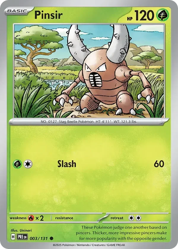 Pinsir 003/131 Pismatic Evolutions