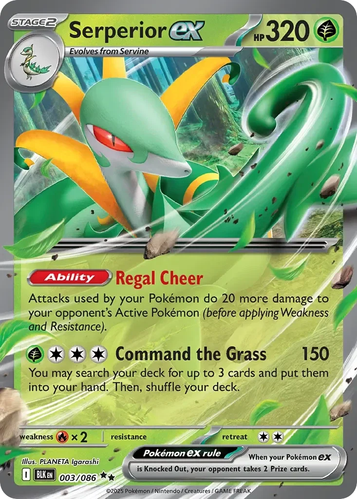 Serperior EX 003/086 Bundel 50 kaarten