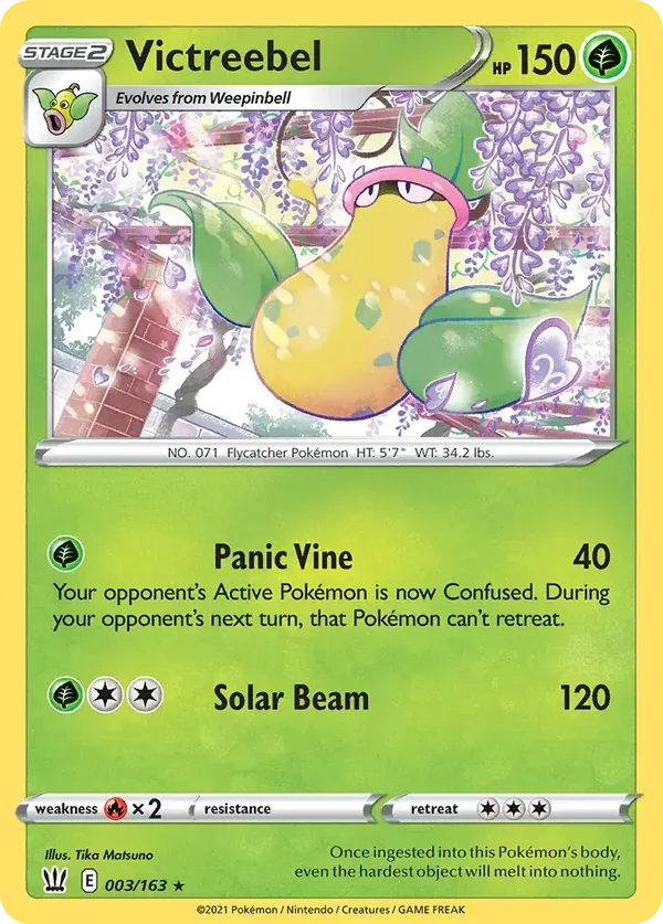 Victreebel 003/163 Battle Styles