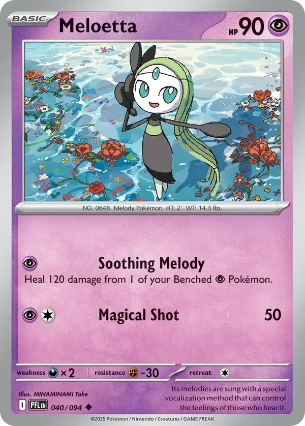 Meloetta 040/094 Phantasmal Flames