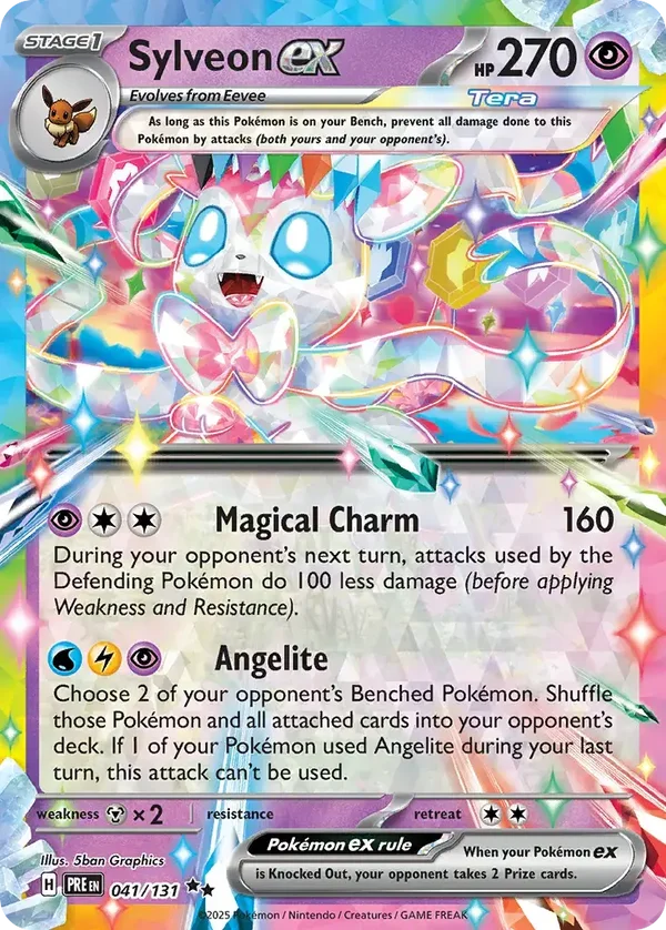 Sylveon EX 041/131 Prismatic Evolutions