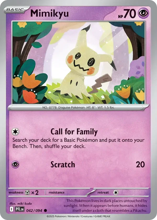 Mimikyu 042/094 Phantasmal Flames