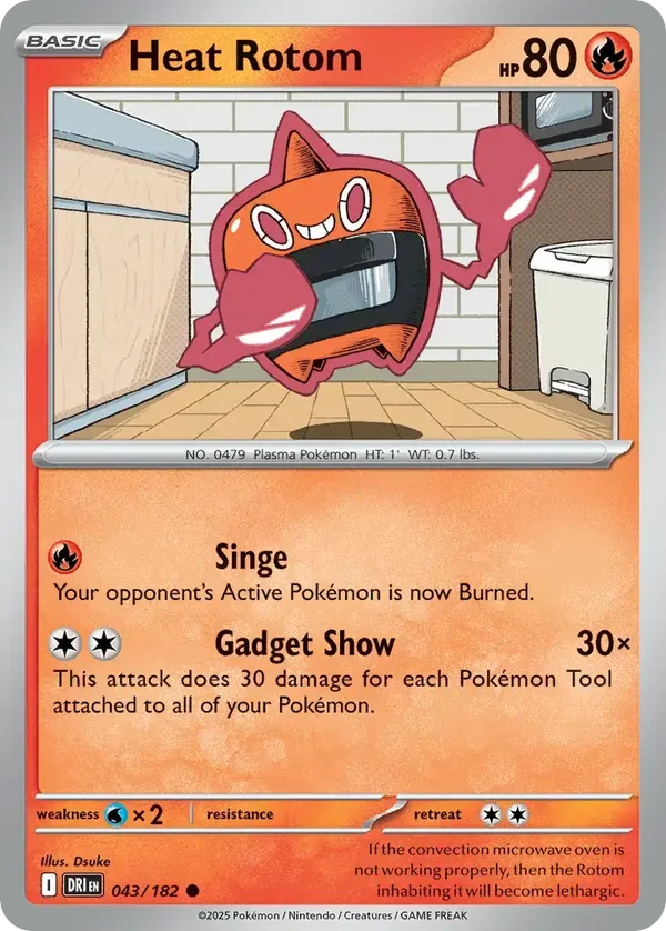 Heat Rotom 043/182 Destined Rivals