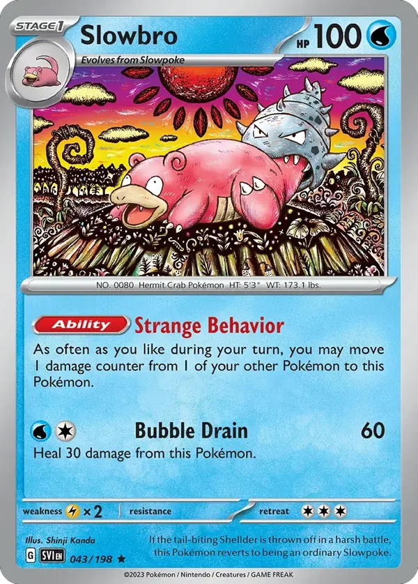Slowbro 043/198 Scarlet and Violet