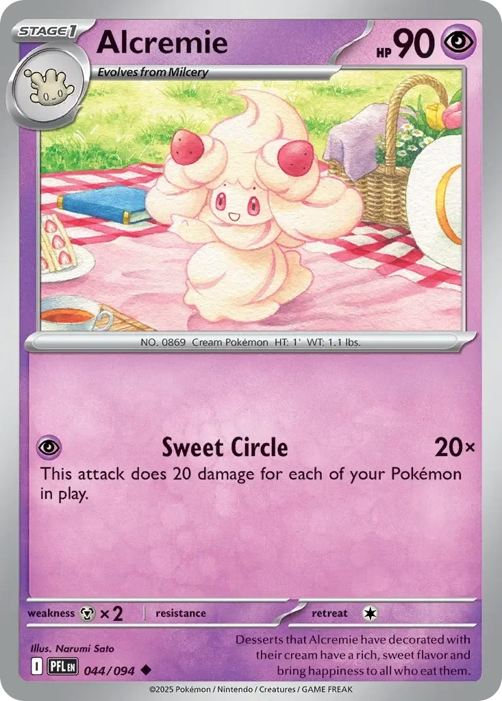 Alcremie 044/094 Phantasmal Flames