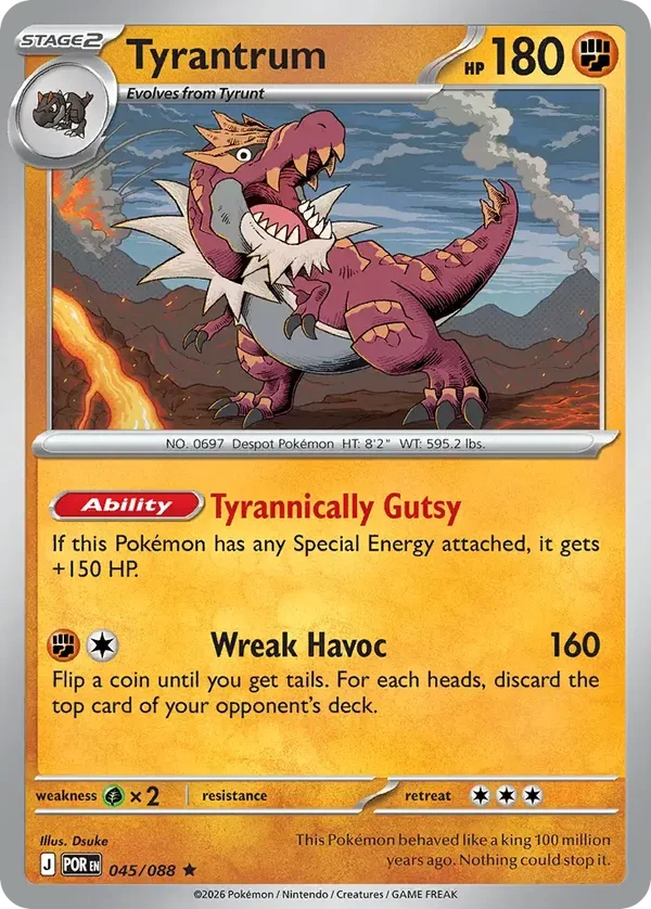 Tyrantrum 045/088 Perfect Order
