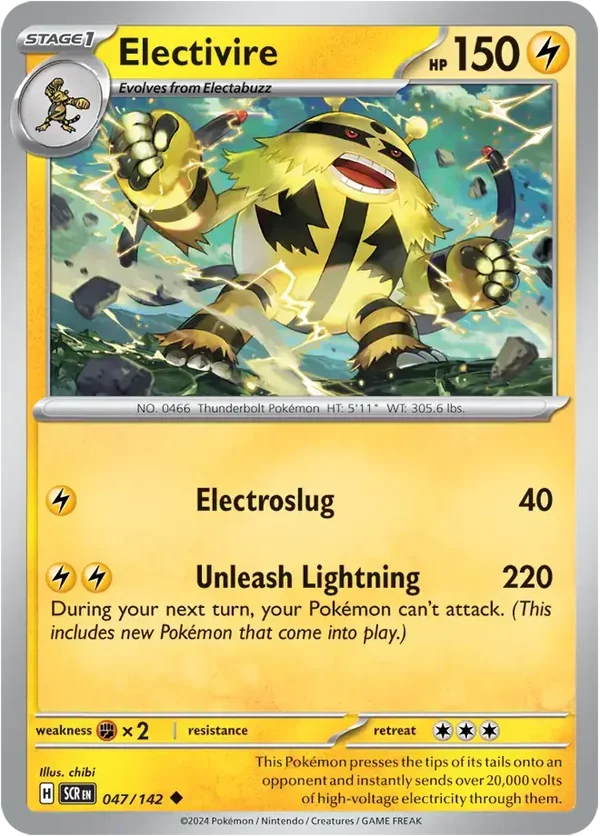 Electivire 047/142 Stellar Crown