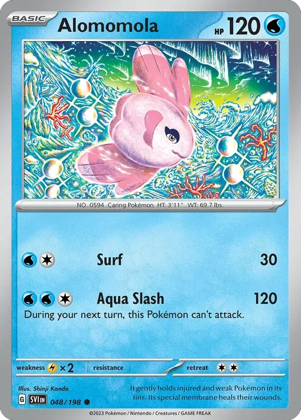 Alomomola 048/198 Scarlet and Violet