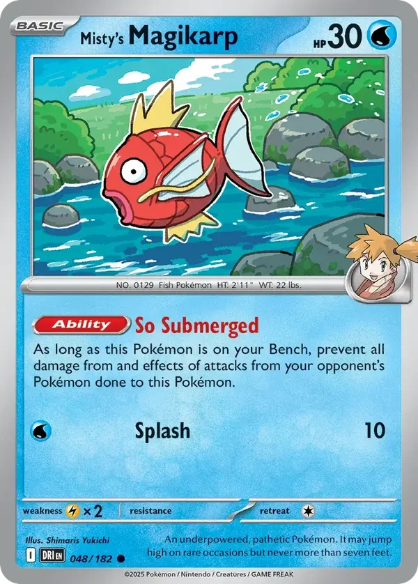 Magikarp 048/182 Destined Rivals