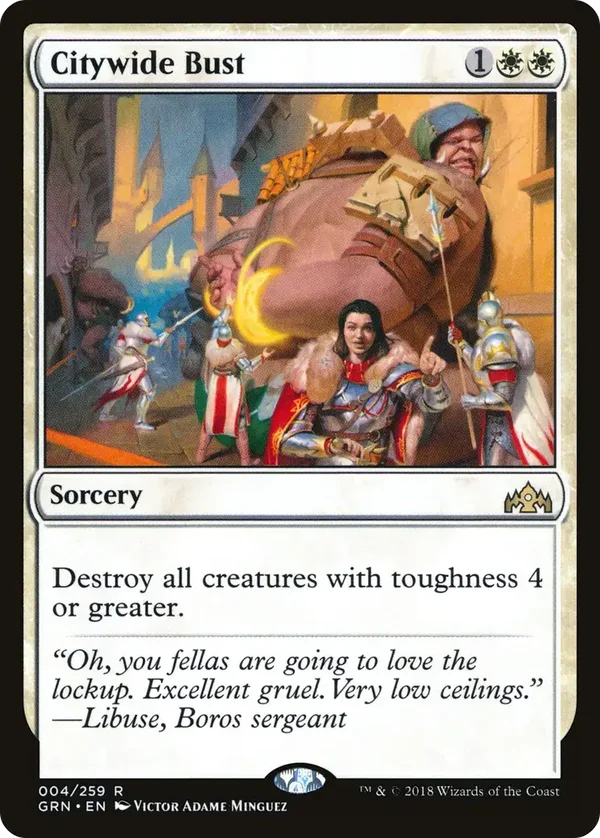 Citywide Bust 004/259 Guilds of Ravnica
