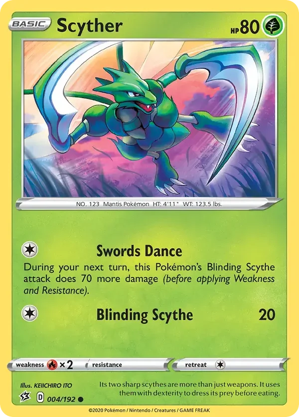 Scyther 004/192 Rebel Clash