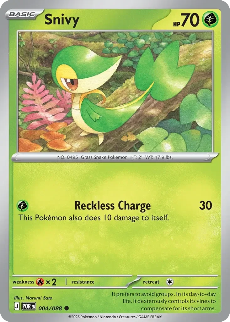 Snivy 004/088 Perfect Order