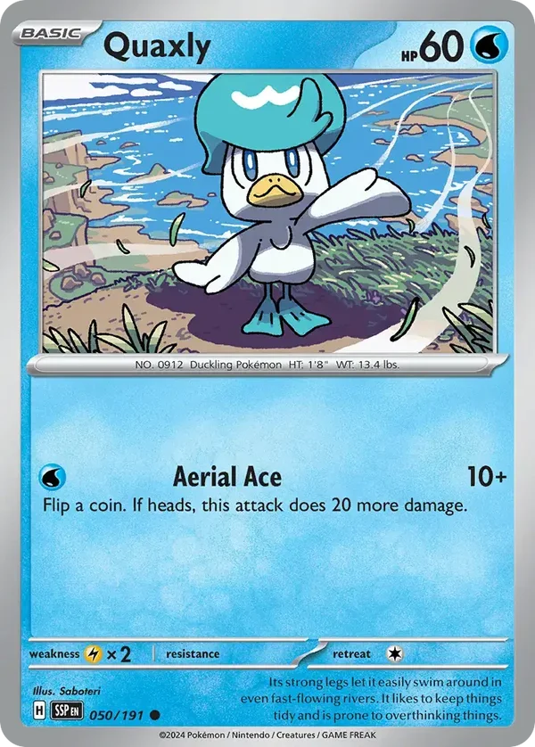 Quaxly 050/191 Surging Sparks