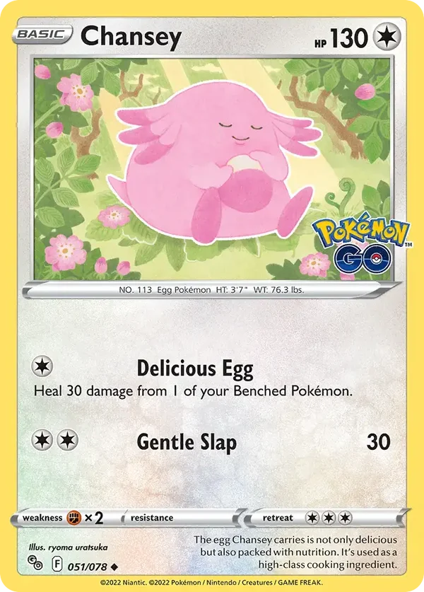 Chansey 051/078 Pokemon Go