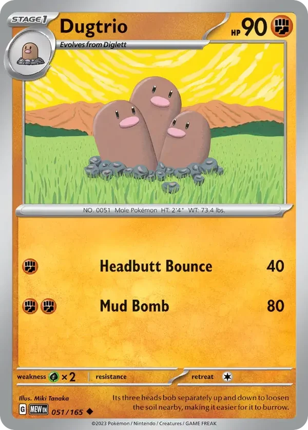 Dugtrio 051/169  151
