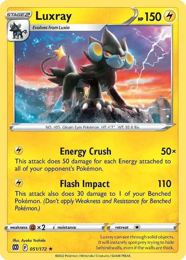 Luxray 051/172 Brilliant Stars