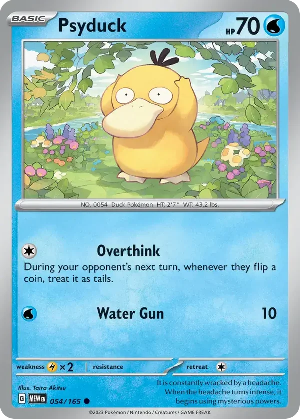 Psyduck 054/165  151