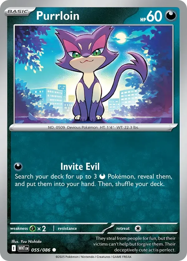 Purrloin 055/086 White Flare