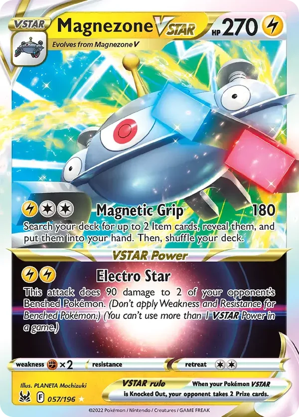 Magnezone Vstar 057/196 Lost Origin Rare Holo Vstar