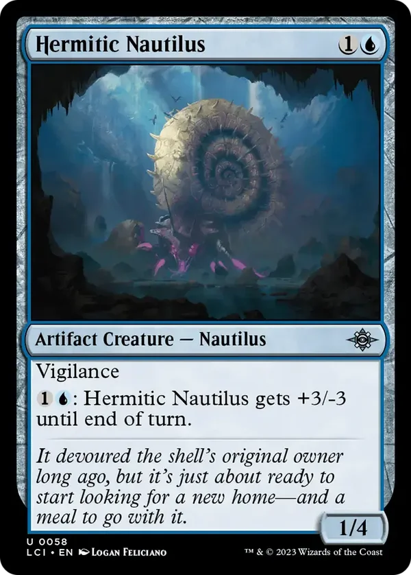 Hermitic Nautilus 0058 The Lost Caverns of Ixalan