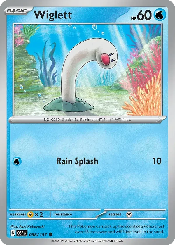 Wiglett 058/197 Obsidian Flames