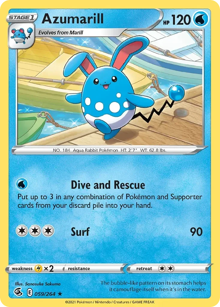 Azumarill 059/264 Fusion Strike