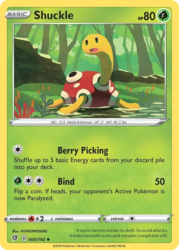 Shuckle 005/192 Rebel Clash