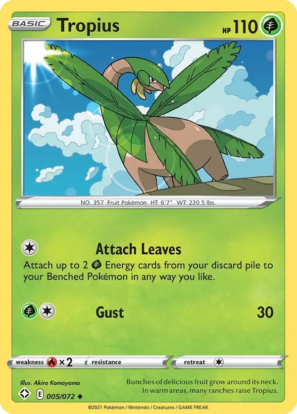 Tropius 005/072 Shining Fates